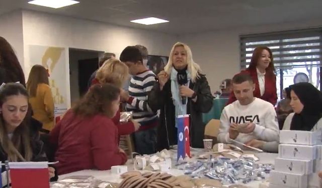 Otizmli gençler ilk maaşını aldı