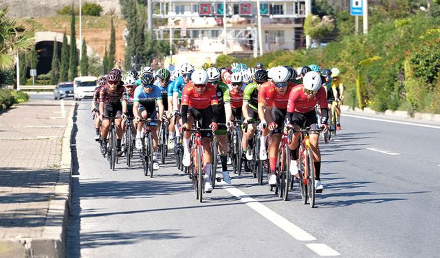 Tour Of Alanya Ucı 1. 2 Uluslararası Bisiklet Turu yapıldı