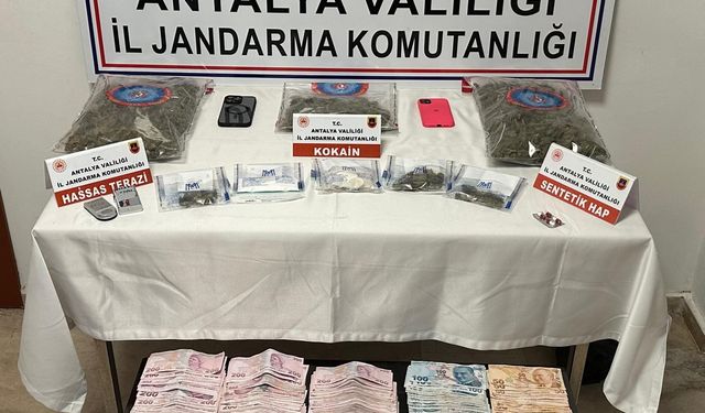 Manavgat’ta nefesleri kesen uyuşturucu operasyonu