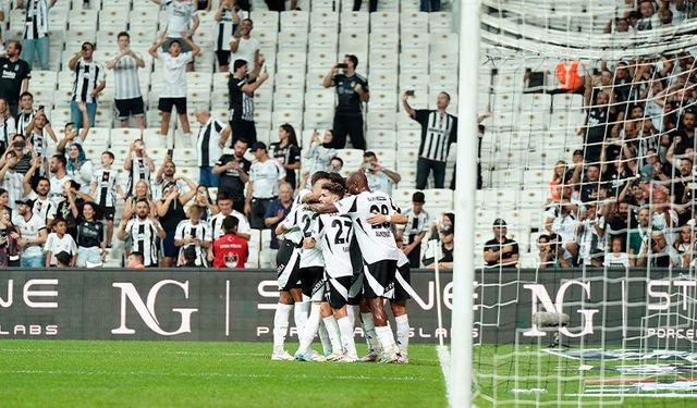 Beşiktaş 3’te 3 yaptı