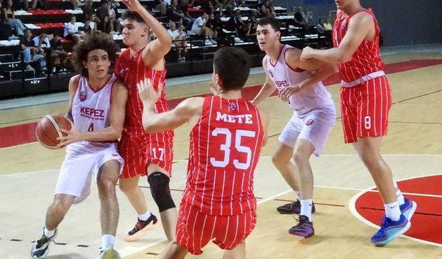 Kepez basketbol takımı farkla kazandı