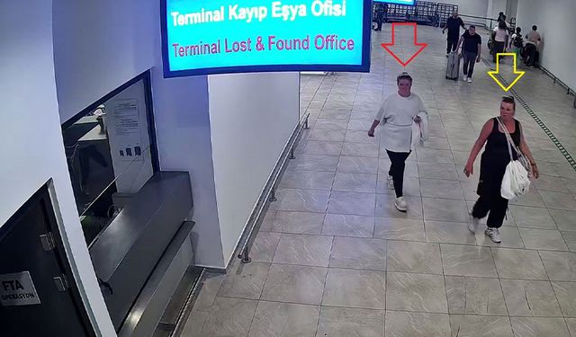 Havalimanında bebeğini klozete bırakan annenin yeni görüntüleri