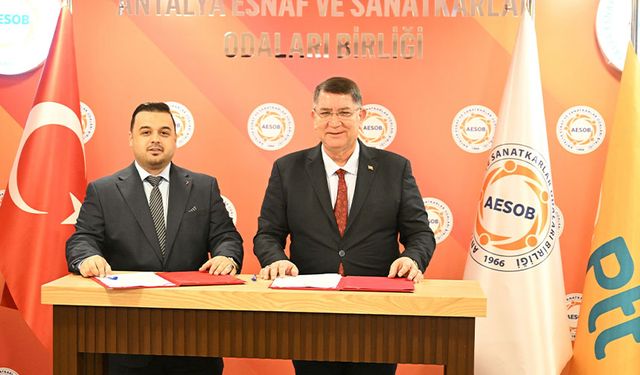 AESOB ile Antalya PTT Baş Müdürlüğü arasında protokol