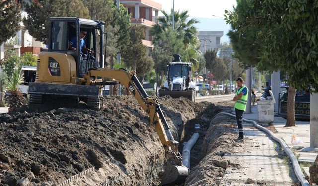 40 yıllık içme suyu hattı yenileniyor