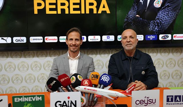 Alanyaspor, Joao Pereira ile el sıkıştı