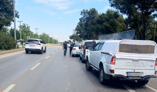 Polis uygulamasında 7 çalıntı araç ele geçirildi