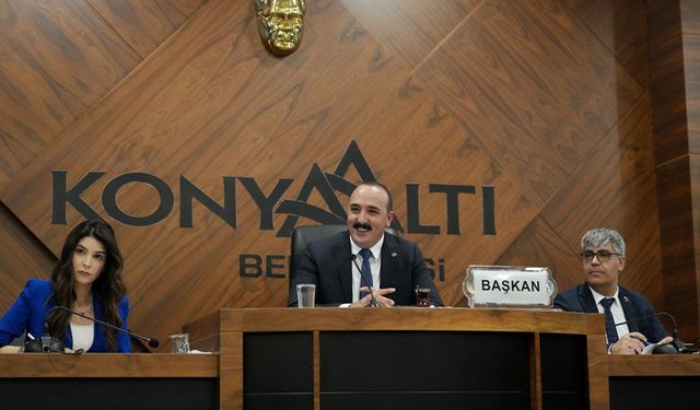 Konyaaltı'nda Muhtarlar Meclisi toplandı