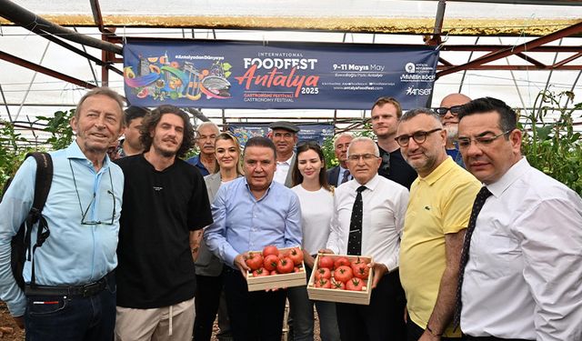 FoodFest'in hasat durağı Kumluca oldu