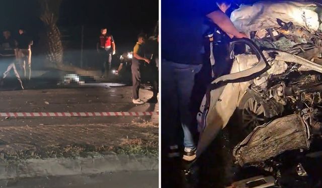 Alanya'da feci kaza: 2 ölü 6 yaralı