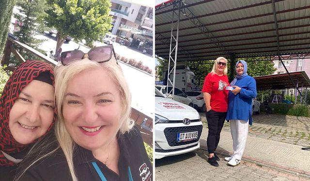 56 yaşında ehliyetine kavuştu