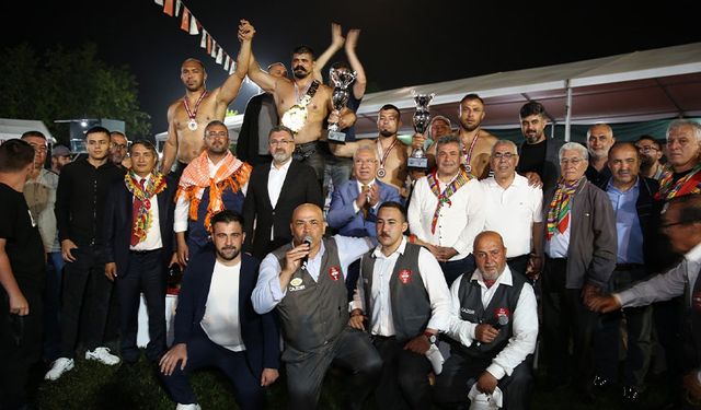 Başpehlivan Cengizhan Şimşek oldu