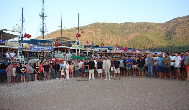 Tur teknelerinden kornalı eylem