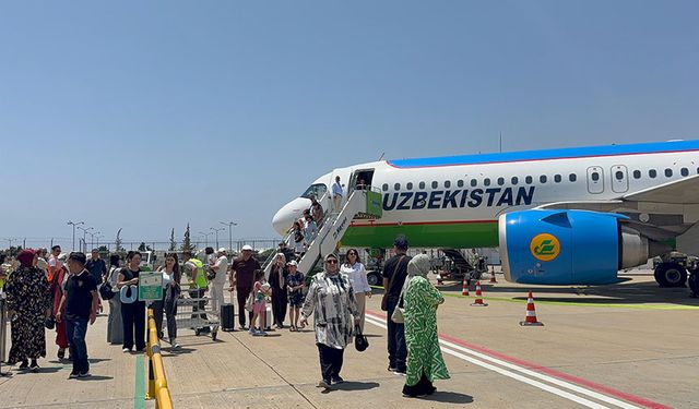 Özbekistan'dan Gazipaşa-Alanya Havalimanı'na direk uçuş