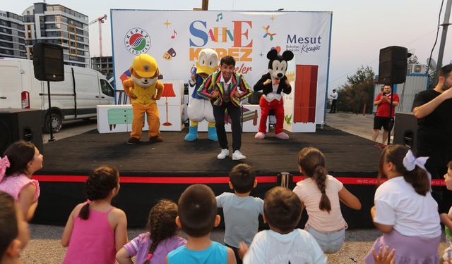 Çocuklar, Çankaya’da Sahne Kepez ile Coştu