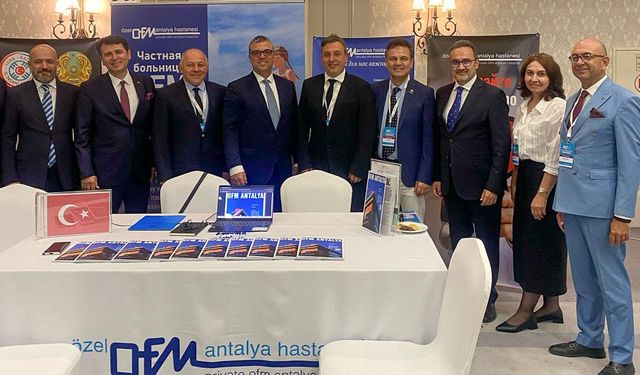 Kazakistan’daki Sağlık Fuarına Antalya Damgasını Vurdu