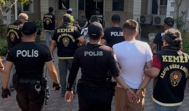 Kemer'de Uyuşturucu Operasyonunda 3 Tutuklama