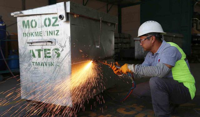 Kepez Belediyesi'nden Ekonomik ve Sürdürülebilir Konteyner Üretimi