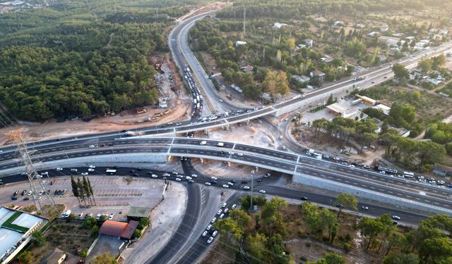 Antalya Kepezüstü Kavşağı Bugün Açılıyor