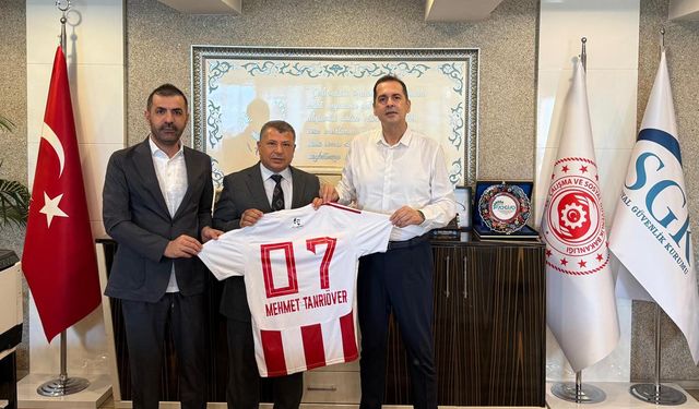 Antalyaspor Kulübü'nden SGK Ziyareti