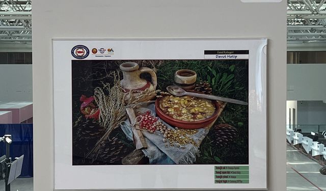 Havalimanında Anadolu Yemekleri Sergisi