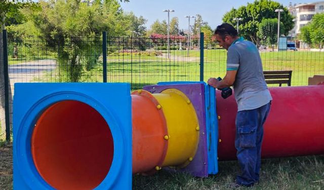 Manavgat'ta Köpek Eğitim Parkına Yeni Parkurlar Geliyor