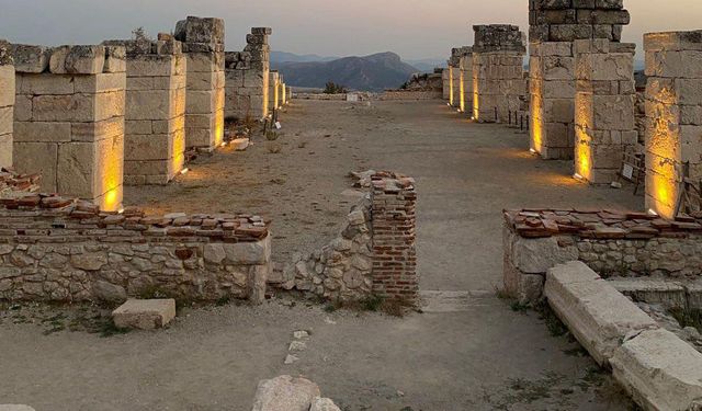 Sagalassos Antik Kenti Gece Ziyaretlerine Açılıyor