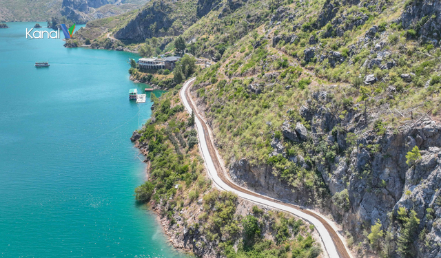 Manavgat'ta Oymapınar Yolları Yenileniyor
