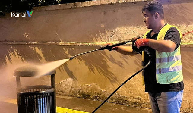 Manavgat'ta Yoğun Temizlik Mesaisi