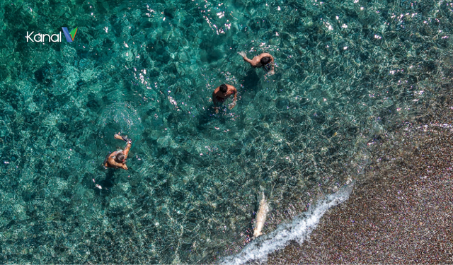 Antalya Sahillerinde Okul Öncesi Yoğunluk