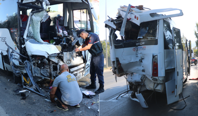 Alanya'da Midibüs Kazası: 2'si Ağır, 15 Yaralı