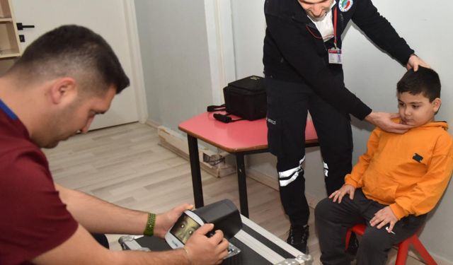 Kepez’den Öğrencilere Göz Taraması