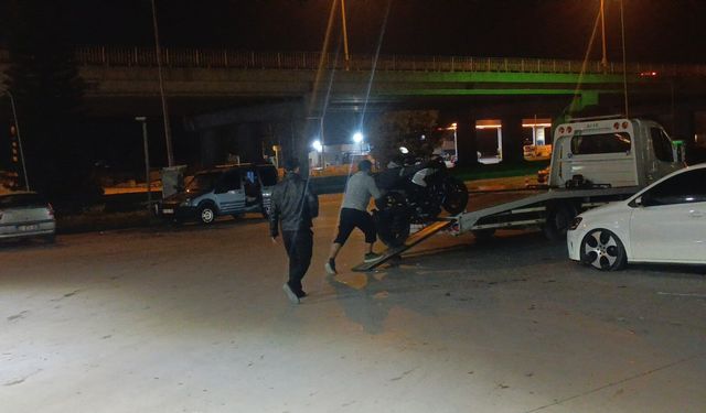 Plakasız, Abartı Egzozlu Motosiklete 62 Bin TL Ceza