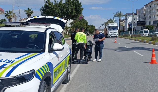 Antalya'da Elektrikli Bisiklet Sürücüsüne 126 Bin TL Ceza