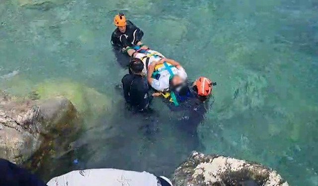 Kayalıklardan Düşen Kişi İçin Ekipler Alarma Geçti
