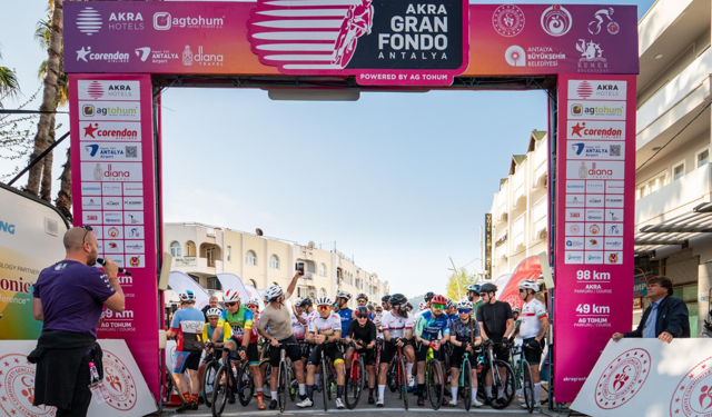 AKRA Gran Fondo Antalya’ya 15 ülkeden 578 sporcu katılacak