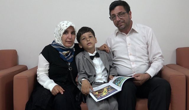 6 Yaşındaki Otizmli Minik, Hayal Dünyasını Kitaba Dönüştürdü