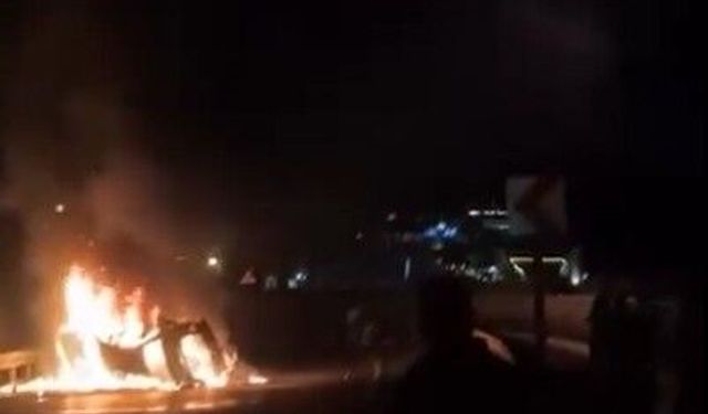 Alanya'da Takla Atan Otomobil Alev Aldı: 2 Ölü, 3 Ağır Yaralı