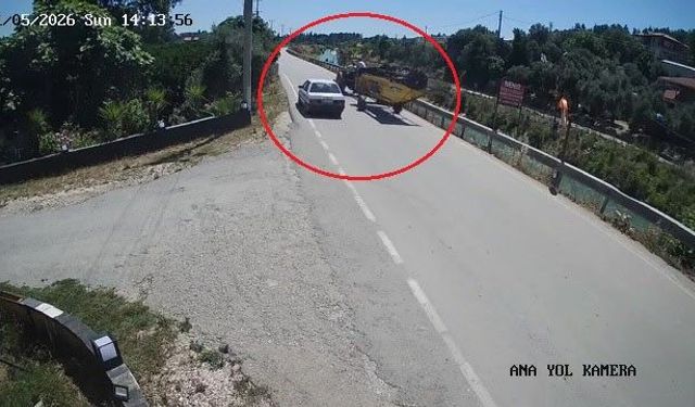 Traktörün Altında Kalmaktan Son Anda Kurtuldular