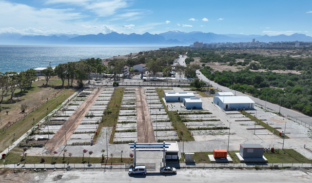 Lara'ya yeni karavan parkı