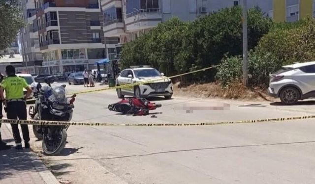 Motosiklet kazasında genç sürücü hayatını kaybetti