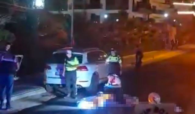 Alanya'da motosiklet kazası: genç sürücü hayatını kaybetti