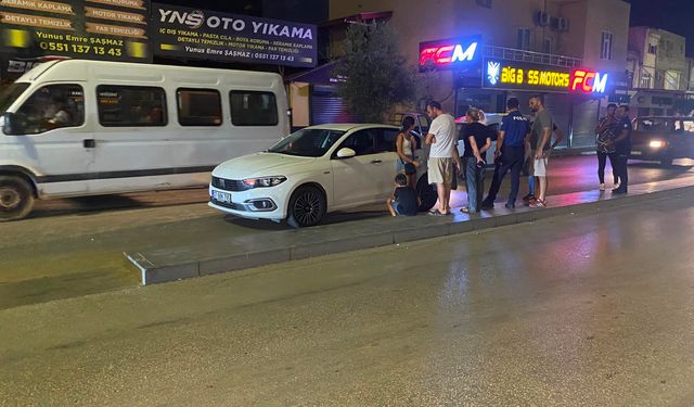 2 yaşındaki çocuk bir anda yola fırladı, ölümden döndü