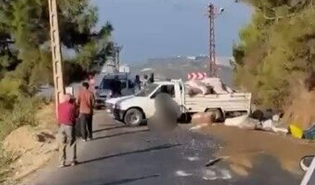 Alanya'da kamyonet kazası: Sürücü hayatını kaybetti