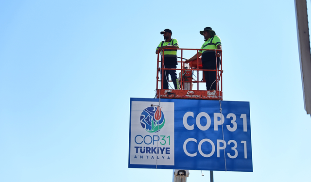 Antalya’nın yolları COP31 İklim Zirvesi’ne hazırlanıyor