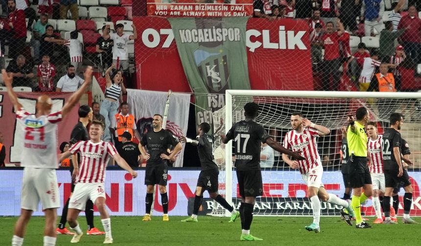Antalyaspor: 2 - Hatayspor: 1