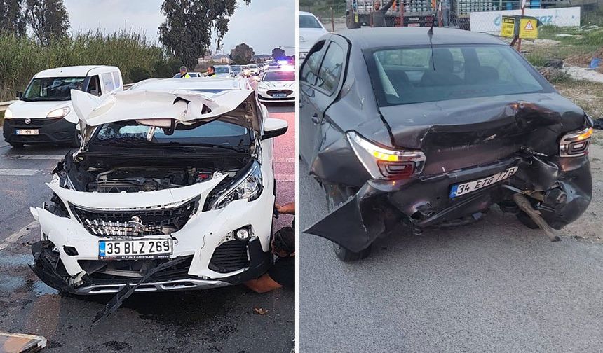 Manavgat'ta kaza: 1 yaralı