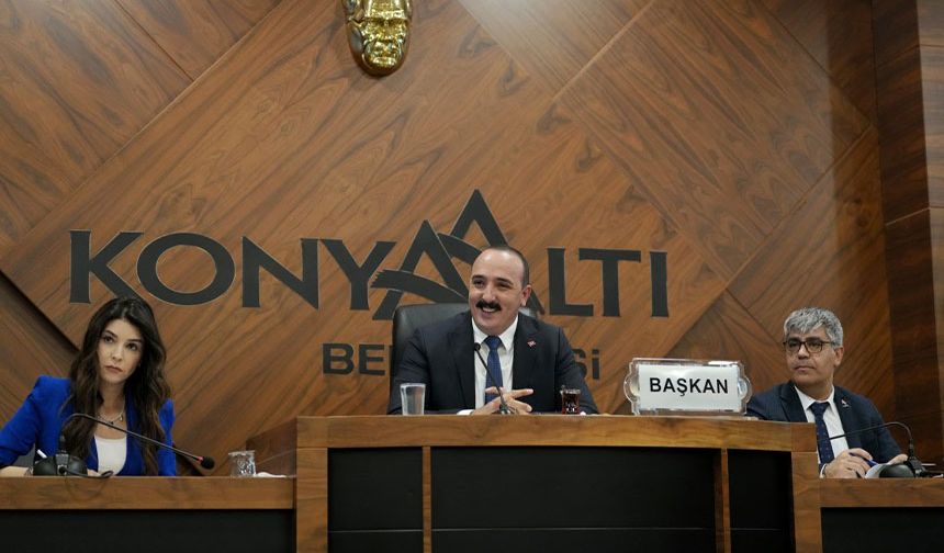 Konyaaltı'nda Muhtarlar Meclisi toplandı