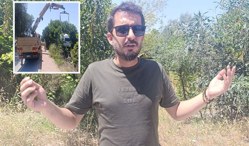 Bahçe sahibinin 'kaza' isyanı
