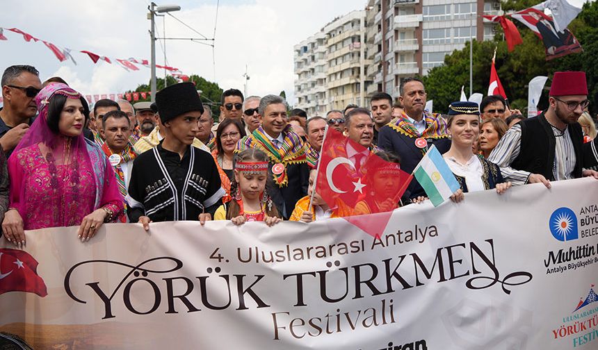 Uluslararası Yörük Türkmen Festivali ‘Yörük Göçü'yle başladı