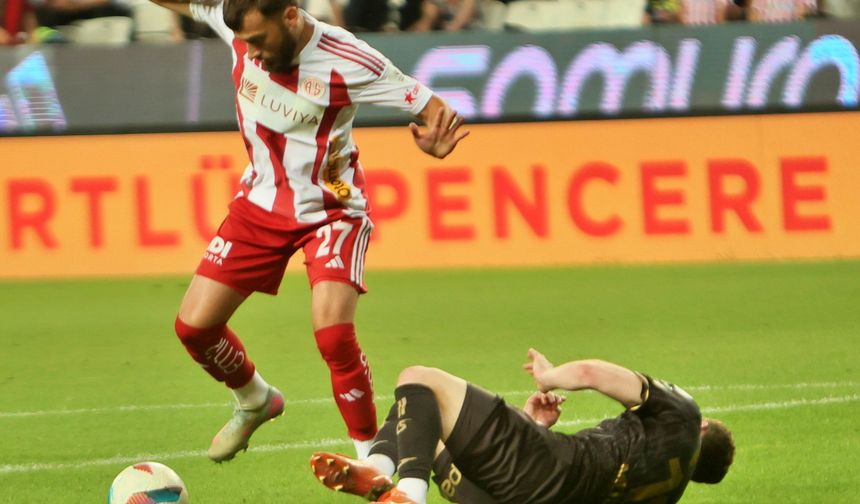 Antalyaspor evinde mağlup